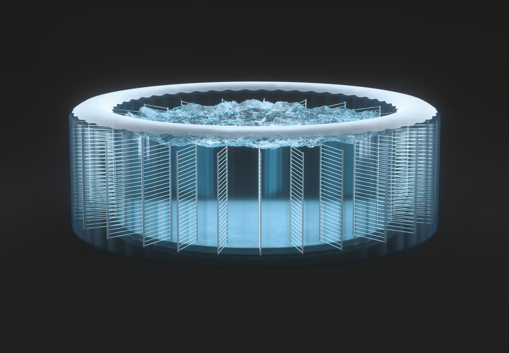Intex PureSpa Bubble Massage 6 Person Spa 28428