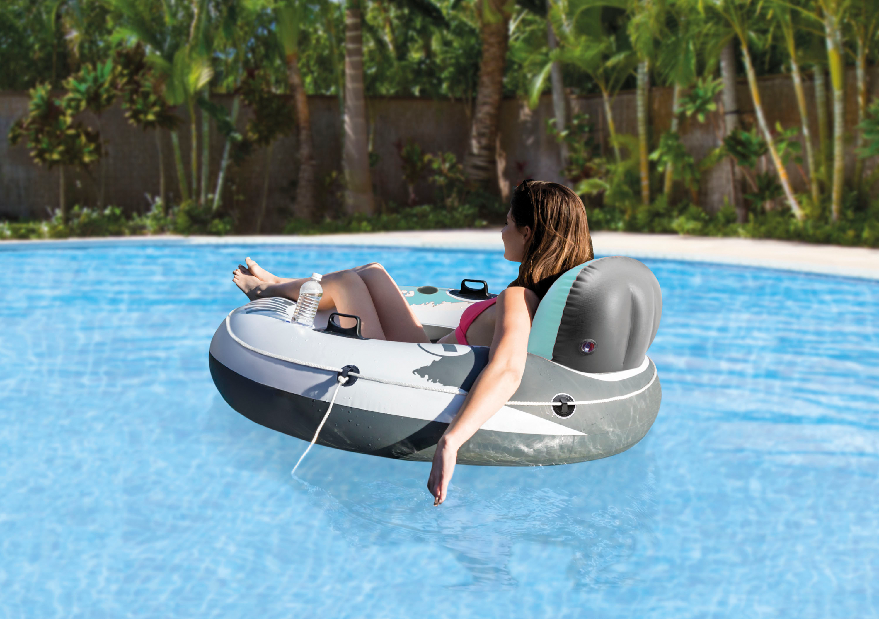 Intex River Run Aqua Inflatable Tube 56825